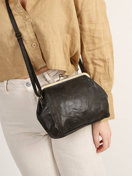 Cross Body Tas Heritage Leder Biba Bruin heritage BT22 ander zicht 1